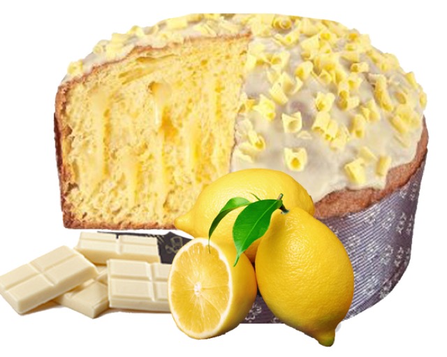 Il Panettone Tartufo al Cioccolato Bianco e Limone